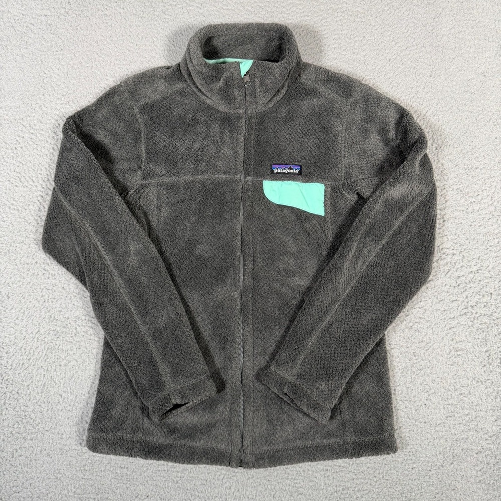 Patagonia Jacket Womens Small Gray Re Tool Fleece Full Zip Outdoor Polartec